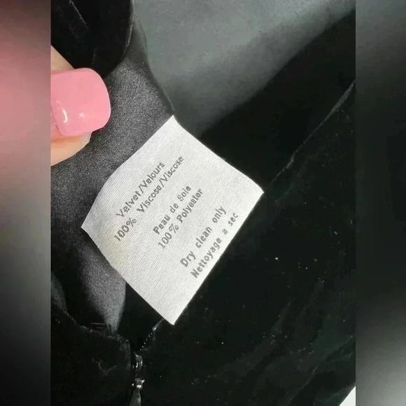 Catherine Regehr Vancouver Velvet Maxi Dress Size Medium - Picture 9 of 10